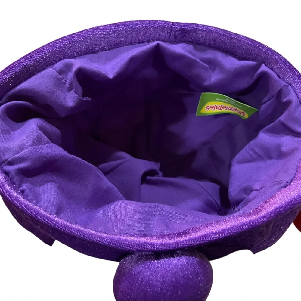 Veggie Tales Larry Boy Cucumber Plush Hat Costume Dress Up Hat Mask Veggietales
